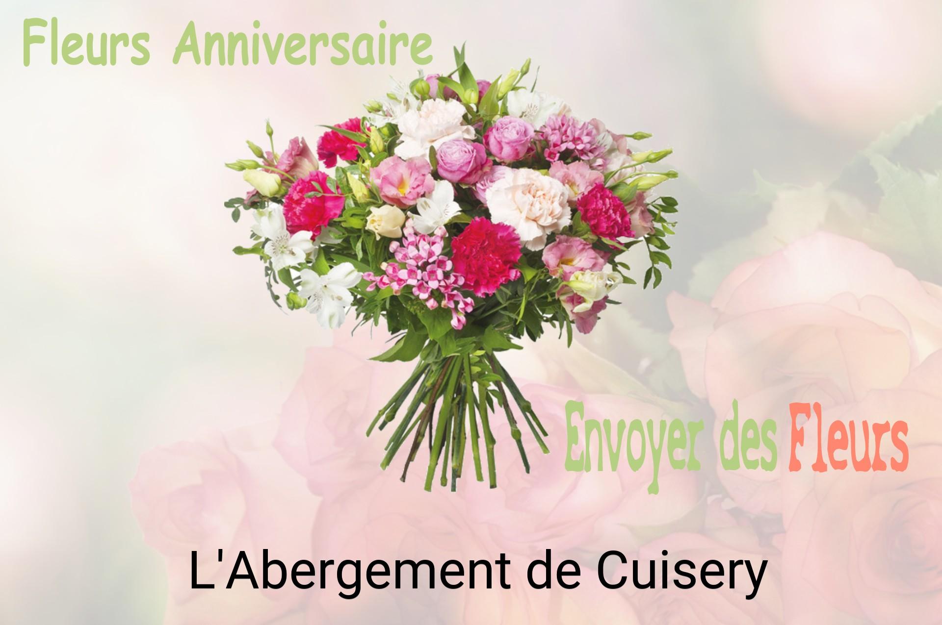 Bouquet de fleurs d’anniversaire livré à L'Abergement-de-Cuisery